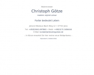 Malermeister Christoph G?tze Jena modern styled colour