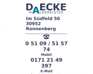 Website Daecke Frank Malereibetrieb