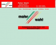 Bild Wahl Peter Malergeschft