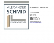 Bild Schmid Alexander Malerbetrieb