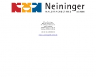 Bild Neininger Alfons , Malerfachbetrieb