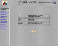Bild Leven Richard Malermeister