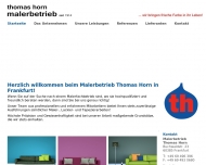 Malerbetrieb Thomas Horn in Frankfurt - Startseite