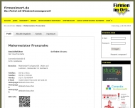 Bild Malermeister Franzrahe