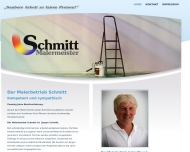 Website Schmitt Jürgen, Malerbetrieb