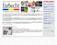 Willkommen beim Malereibetrieb farbecht Thomas Grap GmbH