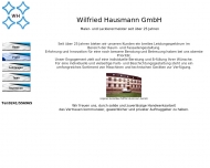 Website Malerbetrieb Wilfried Hausmann