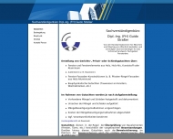 Website Sachverständigenbüro für Fenster und Außentüren