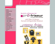 Website PRO-FRISEUR