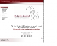 Website Dr. Stommel - Tierarztpraxis Gauting