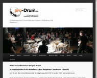 Bild pro-Drum.de Schlagzeugunterricht 