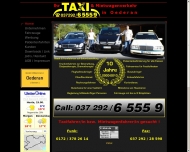 Website Taxiservice Lenz