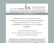 Bild Tierarztpraxis fr Verhaltenstherapie E. Wrtz