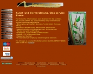 Bild Glas Service Blume