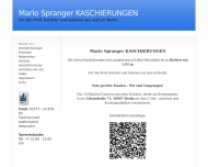Bild Mario Spranger KASCHIERUNGEN