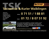 Bild Taxiservice & Kurier Waiblingen e.K.