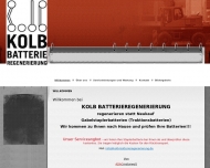 Bild KOLB Batterieregenerierung
