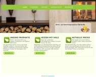 Website Brenn-Kaminholzproduktion Manteuffel