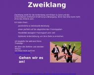 Bild Zweiklang  -- Personal Fitnesstraining