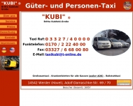 Website Taxi Kubi