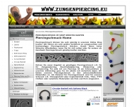 Bild zungenpiercing
