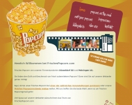 Website FRISCHES POPCORN