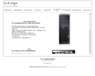 Website k-d-sign