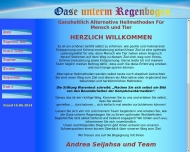 Website Oase unterm Regenbogen