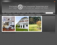Website Yvonne Bachmann Immobilien