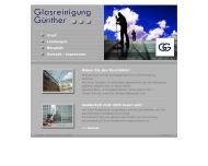 Website Glasreinigung G�nther