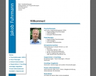 Website Praxis für Therapie, Supervision, Coaching - Heilpraktiker für Psychotherapie, Dipl. Soz.-Päd. Jakob Fuhrmann
