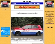 Bild Fahrschule Manfred Mende