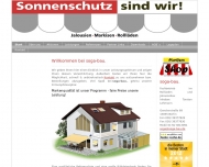 Website soga-bau. Fachbetrieb im Rollladen- und Jalousiebau
