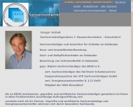 Website Sachverständigenbüro f. Bauwerkschäden