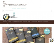 Website chocolats-de-luxe.de