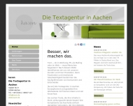 Bild Webseite  Aachen