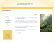 Website Praxis für Alternative Heilwege Erika Heyden