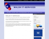 Website WALSH IT-SERVICES
