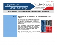 Bild Vclav Kaplan -  beeidigter bersetzer fr die tschechische Sprache
