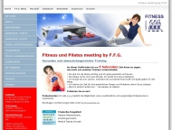 Website Fitness & Pilates meeting by F.F.G.