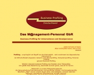 Website Business-Profiling-Deutschland - Das M@nagement-Personal