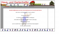 Bild Haus-und Gartenhelfer Firma Ronald Starck