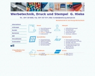 Bild Hieke, Werbetechnik, Druck & Stempel