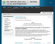 Bild Notar Lucas Wartenburger