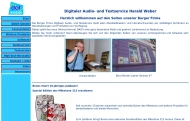 Bild  Digitaler Audio- und Textservice Harald Weber