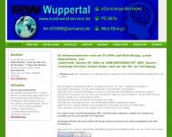 Bild Webseite  Wuppertal