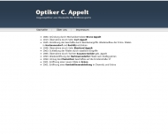 Website Augenoptik Appelt