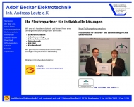 Bild Adolf Becker Elektrotechnik Inh. Andreas Lautz e. K.