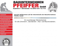 Bild Bauunternehmen Pfeiffer GmbH