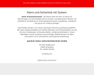 Alarm und Sicherheit mit System Kolze Sicherheitstechnik